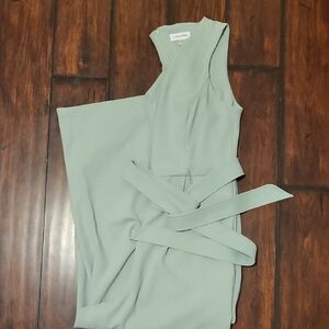 Calvin Klein Soft Moss Green Jumpsuit